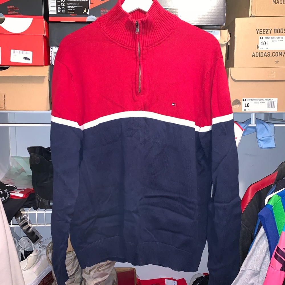 Tommy Hilfiger quarter zip sweater